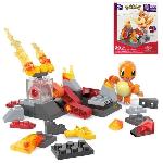 MEGA-Pokémon-Danse Flammes de Salameche-Coffret a construire (81 pcs) HTH86