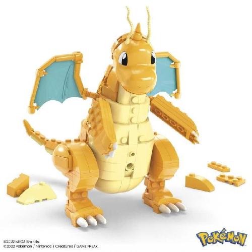 Jeu D'assemblage - Jeu De Construction - Jeu De Manipulation MEGA Pokémon - Dracolosse - Jouet de construction - 7 ans et + HKT25