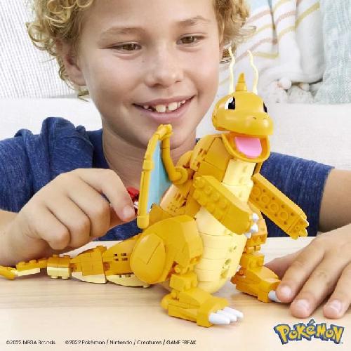 Jeu D'assemblage - Jeu De Construction - Jeu De Manipulation MEGA Pokémon - Dracolosse - Jouet de construction - 7 ans et + HKT25