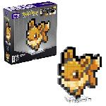 Mega-Pokémon-évoli-Coffret De Construction Rétro Pixel Art 323 Pieces - MEGA Pokémon - HTH78