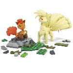 Jeu D'assemblage - Jeu De Construction - Jeu De Manipulation MEGA-Pokémon-Évolution Goupix-Coffret de 2 figurines et 145 pieces HTH79