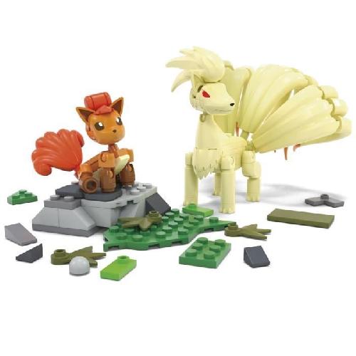 Jeu D'assemblage - Jeu De Construction - Jeu De Manipulation MEGA-Pokémon-Évolution Goupix-Coffret de 2 figurines et 145 pieces HTH79