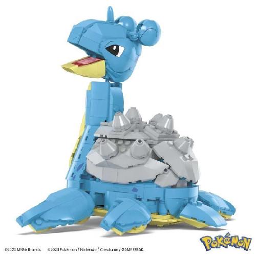 Jeu D'assemblage - Jeu De Construction - Jeu De Manipulation MEGA Pokémon-Lokhlass-Figurine articulée a construire (527 pcs) HKT26