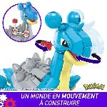 Jeu D'assemblage - Jeu De Construction - Jeu De Manipulation MEGA Pokémon-Lokhlass-Figurine articulée a construire (527 pcs) HKT26