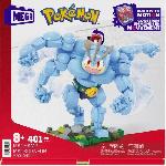 Jeu D'assemblage - Jeu De Construction - Jeu De Manipulation MEGA-Pokémon-Mackogneur-Figurine articulée 401 pieces HTH70