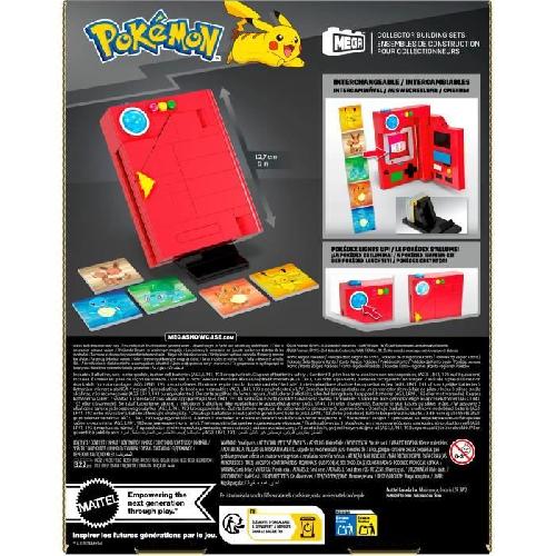 Jeu D'assemblage - Jeu De Construction - Jeu De Manipulation MEGA-Pokémon-Pokédex de la région de Kanto-322 pieces HYM37