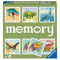 Memory Jeu Educatif Ravensburger - Grand Memory Dinosaures - 64 Cartes - Des 3 Ans