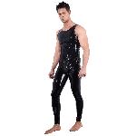 Dessous Men's Latex Jumpsuit XL XL