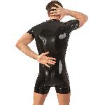 Dessous Men's Latex Playsuit M M