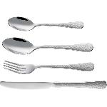 Ménageres - ARTHUR MARTIN - AM4463 - 24 pieces - Acier inoxydable - Finition martelé