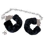 Menottes en fourrure plus grandes 6-12 cm