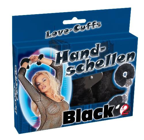 Attacher Menottes Love Cuffs noires