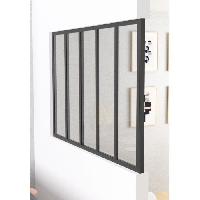 Menuiserie - Huisserie - Cloture OPTIMUM Poteau de terminaison pour verriere Noir - 108 cm