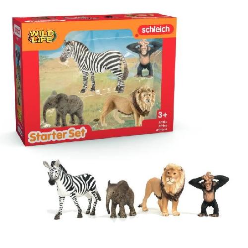 Figurine Miniature - Personnage Miniature Mes Premiers Animaux d'Afrique. Figurines d'animaux. SCHLEICH 42721 Wild Life. des 5 ans