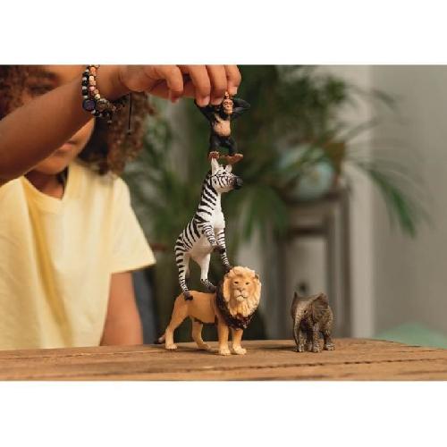 Figurine Miniature - Personnage Miniature Mes Premiers Animaux d'Afrique. Figurines d'animaux. SCHLEICH 42721 Wild Life. des 5 ans