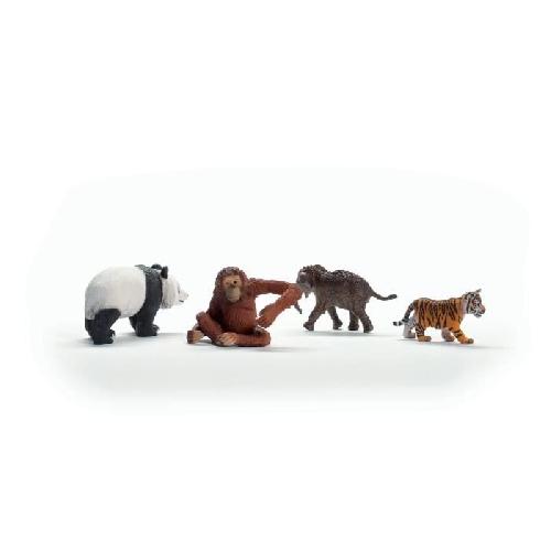 Figurine Miniature - Personnage Miniature Mes Premiers Animaux d'Asie. Figurines d'animaux. SCHLEICH 42736 Wild Life. des 5 ans