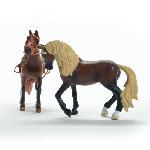 Figurine Miniature - Personnage Miniature Mes Premiers chevaux Paso Péruvien. Figurines 2 chevaux. SCHLEICH 42738 Horse Club. des 5 ans