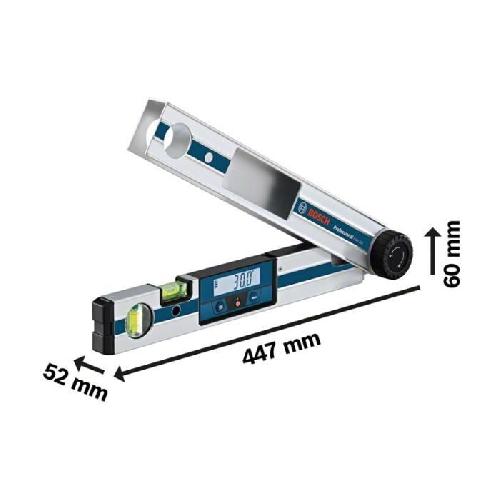 Longueur (telemetre - Laser Mesureur) Mesureur d'angle digital GAM 220 Professional - BOSCH - 0601076500