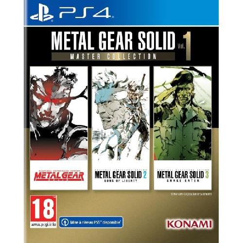 Jeu Playstation 4 Metal Gear Solid Master Collection Vol. 1 - Jeu PS4