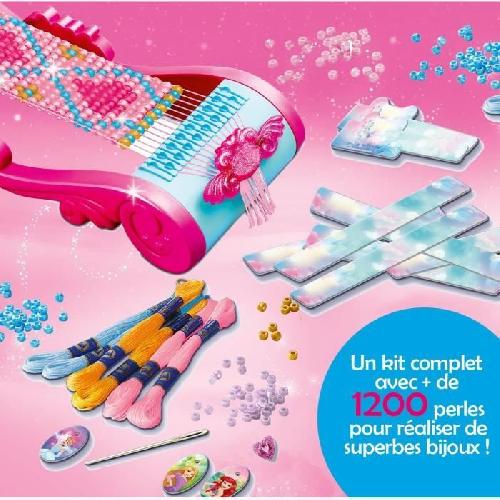 Metier A Tisser Les Perles - Machine A Enfiler Metier a tisser Disney Princesses - Creation mode - 00023540 - Des 5 ans