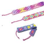 Jeu De Creation De Bijoux Métier a tisser les perles - Ravensburger - Fille - Coffret complet création bracelets DIY - Des 5 ans