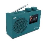 Radio Cd - Radio Cassette - Fm METRONIC Radio numerique DAB+ et FM RDS avec ecran couleur - Bleu