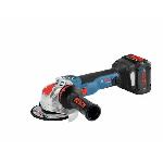 Meuleuse Meuleuse angulaire Bosch Professional PSC 18V-10 SC X-LOCK GWX - disque 125 mm - -sans batterie ni chargeur- + L-boxx - 06017B0400