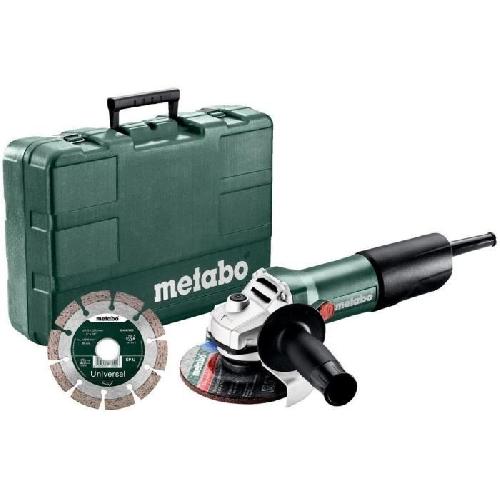 Meuleuse Meuleuse d'angle filaire METABO W 850-125 - Disque diamanté inclus