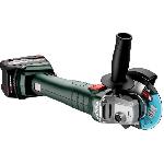 Meuleuse d'angle sans fil - METABO - W 18 L 9-125 Quick - 18 V - MetaBOX 165 L