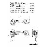 Meuleuse d'angle sans fil - METABO - WB 18 LT BL 11-125 Quick - 18V - MetaBOX 165 L