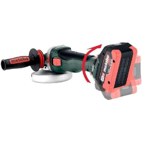 Meuleuse Meuleuse d'angle sans fil - METABO - WPBA 18 LTX BL 15-125 Quick DS - 18 V - MetaBOX 165 L