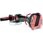 Meuleuse d'angle sans fil - METABO - WVB 18 LTX BL 15-125 Quick - 18 V - MetaBOX 165 L