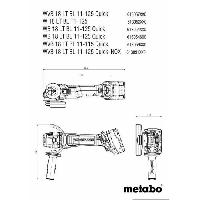 Meuleuse Meuleuse d'angle sans fil - METABO - WB 18 LT BL 11-125 Quick - 18V - MetaBOX 165 L