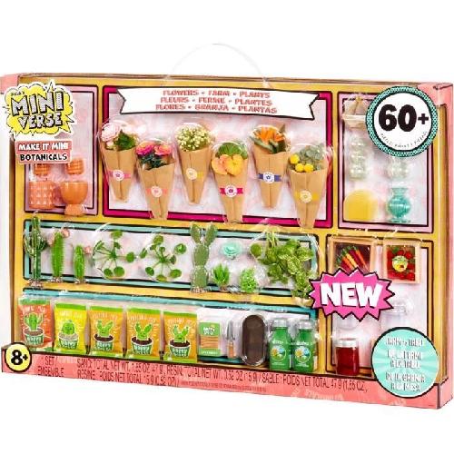 Jeu De Cuisine Creative - Jeu Culinaire MGA Miniverse - Botanicals - Jeu Créatif - Mini plantes - Loisirs créatif et décoratif en résine - Non Comestible - 8 ans et plus -