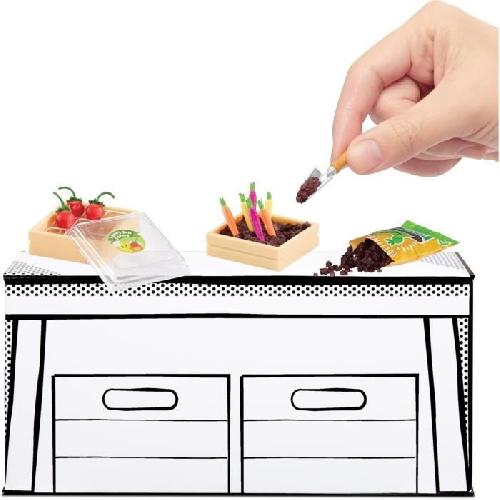 Jeu De Cuisine Creative - Jeu Culinaire MGA Miniverse - Botanicals - Jeu Créatif - Mini plantes - Loisirs créatif et décoratif en résine - Non Comestible - 8 ans et plus -