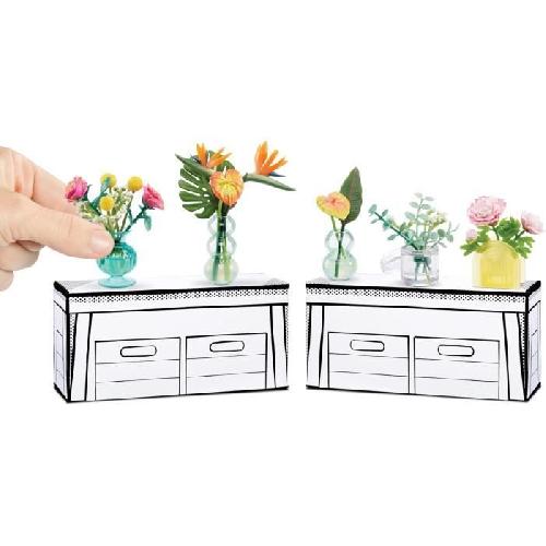 Jeu De Cuisine Creative - Jeu Culinaire MGA Miniverse - Botanicals - Jeu Créatif - Mini plantes - Loisirs créatif et décoratif en résine - Non Comestible - 8 ans et plus -