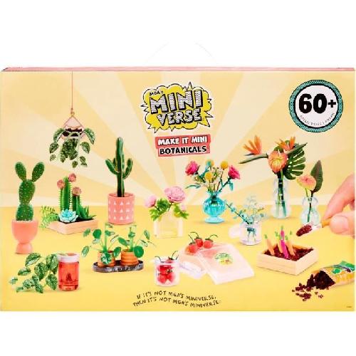 Jeu De Cuisine Creative - Jeu Culinaire MGA Miniverse - Botanicals - Jeu Créatif - Mini plantes - Loisirs créatif et décoratif en résine - Non Comestible - 8 ans et plus -