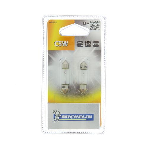 Ampoule - Eclairage Tableau De Bord MICHELIN 2 ampoules navettes C5W