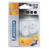 MICHELIN 2 ampoules W5W 12V MICHELIN 2 ampoules W5W 12V