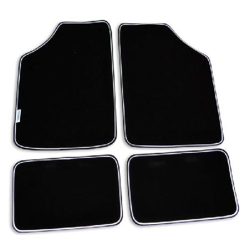 Tapis De Sol MICHELIN 4 tapis moquette T1 noir