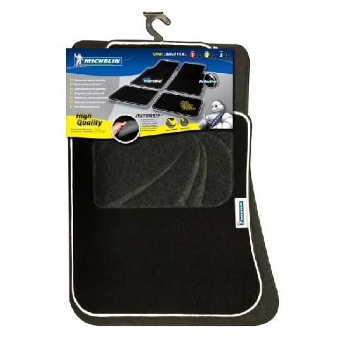 Tapis De Sol MICHELIN 4 tapis moquette T3 noir