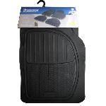 Tapis De Sol Michelin 4 Tapis Universels Caoutchouc noir