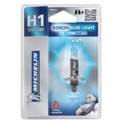 Phares - Feux - Repetiteur Lateral - Clignotants - Centrale Clignotante - Bloc Feu Arriere - Optique De Phare - Eclairage De Pl MICHELIN Blue Light 1 H1 12V 55W