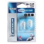 Phares - Feux - Repetiteur Lateral - Clignotants - Centrale Clignotante -  Bloc Feu Arriere - Optique De Phare - Eclairage De Pl MICHELIN Blue Light 2 W5W 12V