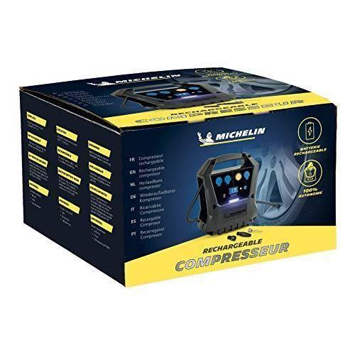 Compresseur Auto MICHELIN - Compresseur sans fil rechargeable - 6.9 Bar - 100 PSI