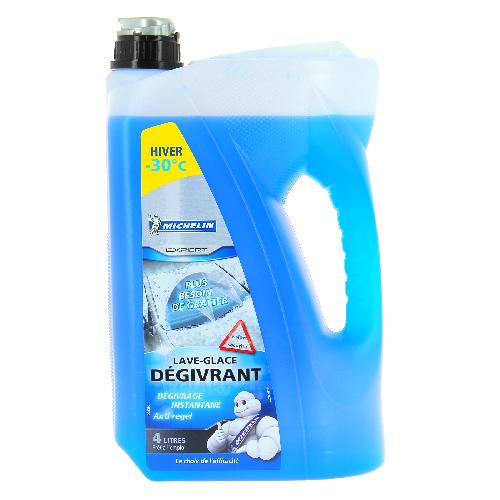 Liquide Lave-glace MICHELIN lave glace degivrant -30degres 4 Litres