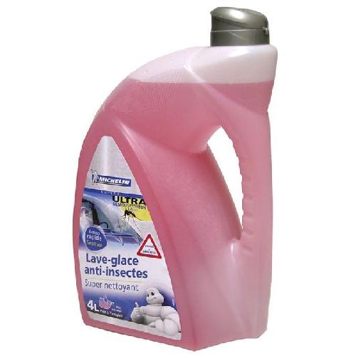 Liquide Lave-glace MICHELIN Lave-glace ete - Anti-insectes - 4 Litres