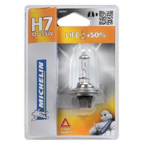 Ampoules H7 12V MICHELIN Life +50 1 H7 12V 55W