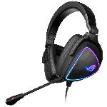 Casque  - Microphone Micro-Casque Gamer ASUS ROG Delta S - USB-C - Ultraleger - RGB - Compatible PC. Nintendo Switch et Sony PlayStation