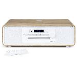 Chaine Hi-fi Micro-chaine Bluetooth - THOMSON - Blanche et Noire - Radio FM-CD-MP3-USB. 60W. Egaliseur